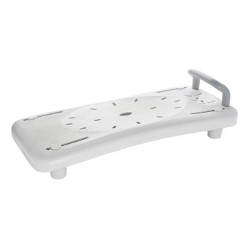 Ridder - Asiento para bañera con asa 31x70 cm blanco