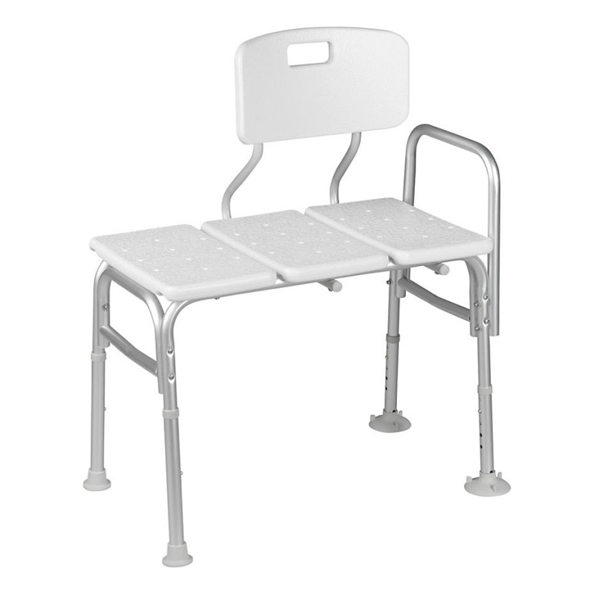 Ridder - Asiento para bañera con asa 70 x 63 cm blanco