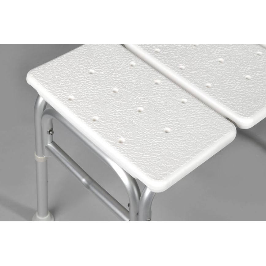 Ridder - Asiento para bañera con asa 70 x 63 cm blanco