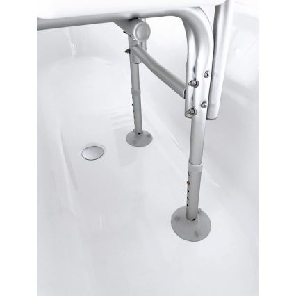 Ridder - Asiento para bañera con asa 70 x 63 cm blanco