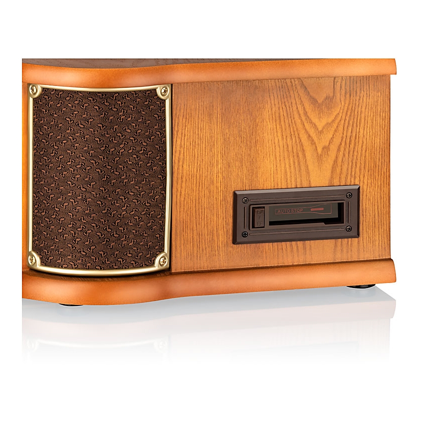 Roadstar HIF-1993D+BT- Hi-Fi con DAB/DAB+, giradiscos, CD y reproductor de casetes 80W/230V + mando a distancia