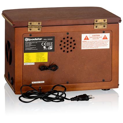 Roadstar HRA-1500UEMP - Radio con CD y USB, 32 W/230 V + mando a distancia