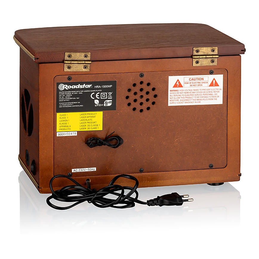 Roadstar HRA-1500UEMP - Radio con CD y USB, 32 W/230 V + mando a distancia