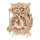 RoboTime - 3D puzzle mecánico de madera Reloj búho