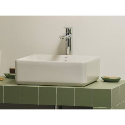 Roca A3270ML000 - Lavabo sobre encimera GAP 39x37 cm cerámica/blanco