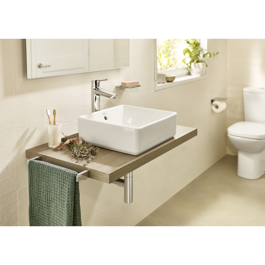 Roca A3270ML000 - Lavabo sobre encimera GAP 39x37 cm cerámica/blanco
