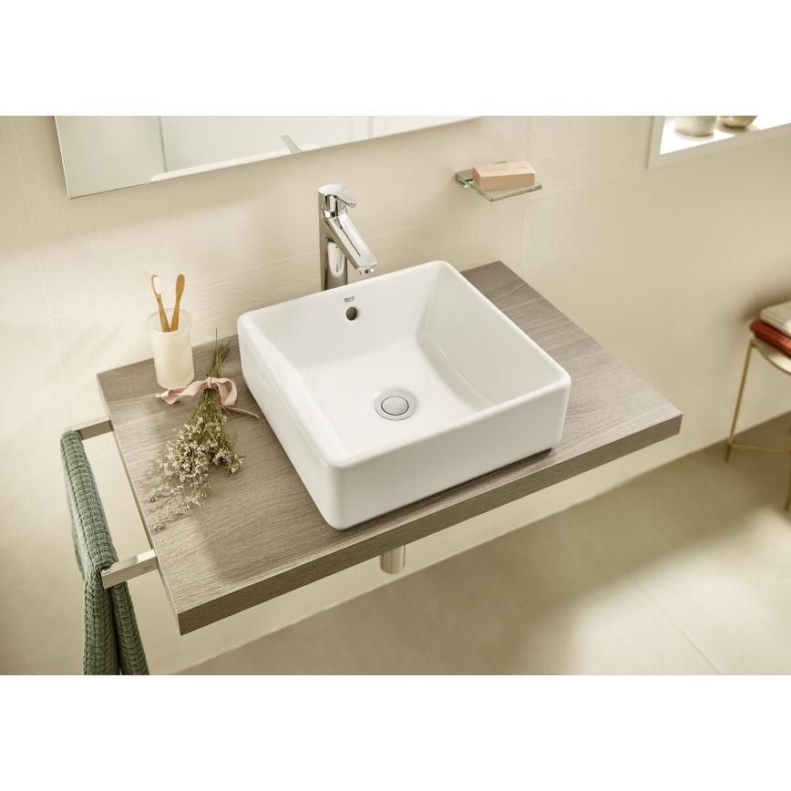 Roca A3270ML000 - Lavabo sobre encimera GAP 39x37 cm cerámica/blanco