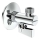 Roca A525168200 - Válvula de ángulo AQUA, cromo brillante