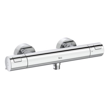 Roca A5A2E18C00 - Grifo termostático para ducha T-500 cromo brillante