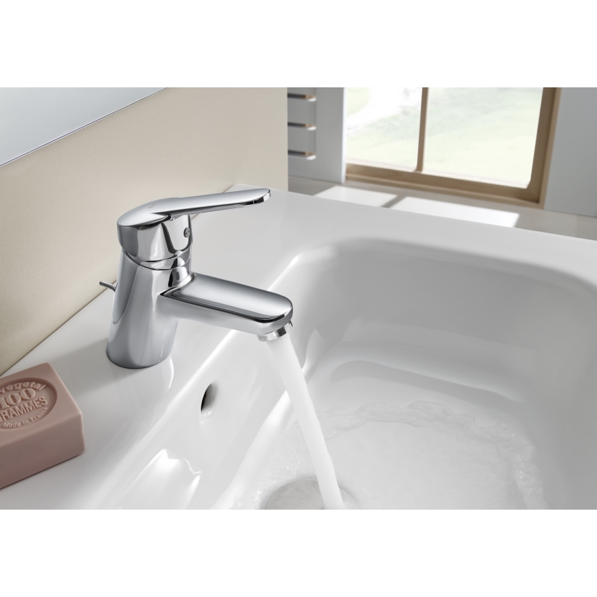 Roca A5A3125C00 - Grifo de lavabo VICTORIA 11,7 cm cromo brillante