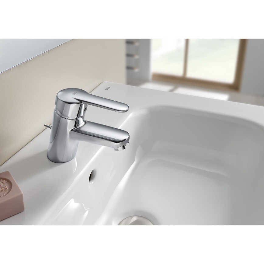 Roca A5A3125C00 - Grifo de lavabo VICTORIA 11,7 cm cromo brillante