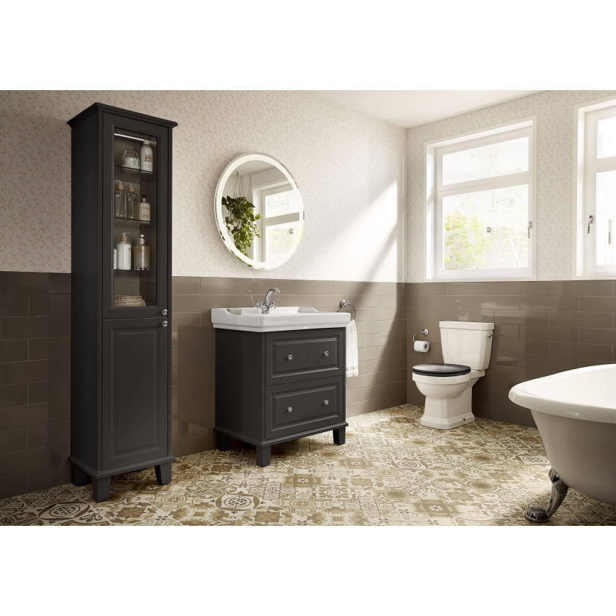 Roca A5A3A4BC00 - Grifo de lavabo + desagüe con rebosadero CARMEN 17,8 cm cromo brillante