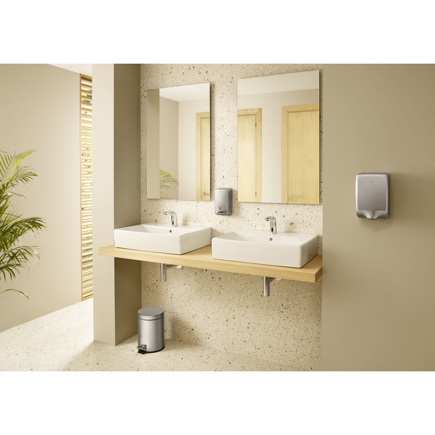 Roca A5A5709C00 - Grifo para lavabo sin contacto L20 230V cromado brillante