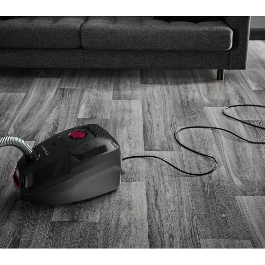 Rowenta - Aspiradora con bolsa GREEN FORCE MAX ECO TOTAL CLASSIC 900W/230V negra