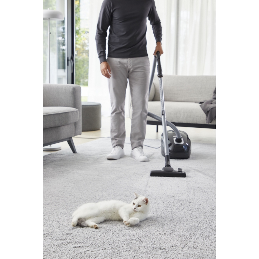 Rowenta - Aspiradora con bolsa VERDE FORCE EFFITECH ECO TOTAL CLEAN 400W/230V negro