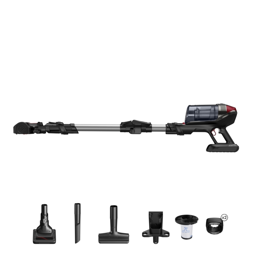 Rowenta - Aspiradora escoba 2 en 1 X-FORCE FLEX ANIMAL CARE 320W/25,2V negro 2000 mAh