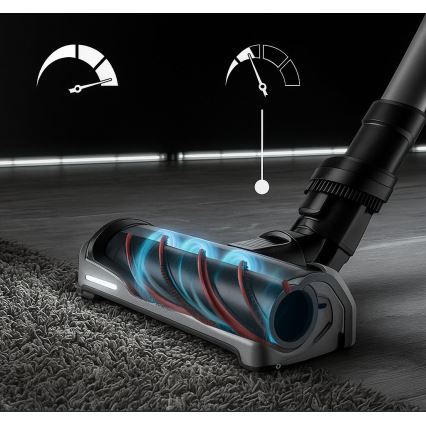 Rowenta - Aspiradora escoba con mopa X-FORCE FLEX ANIMAL AQUA AUTO 3 en 1 480W/32,4V 2500 mAh azul