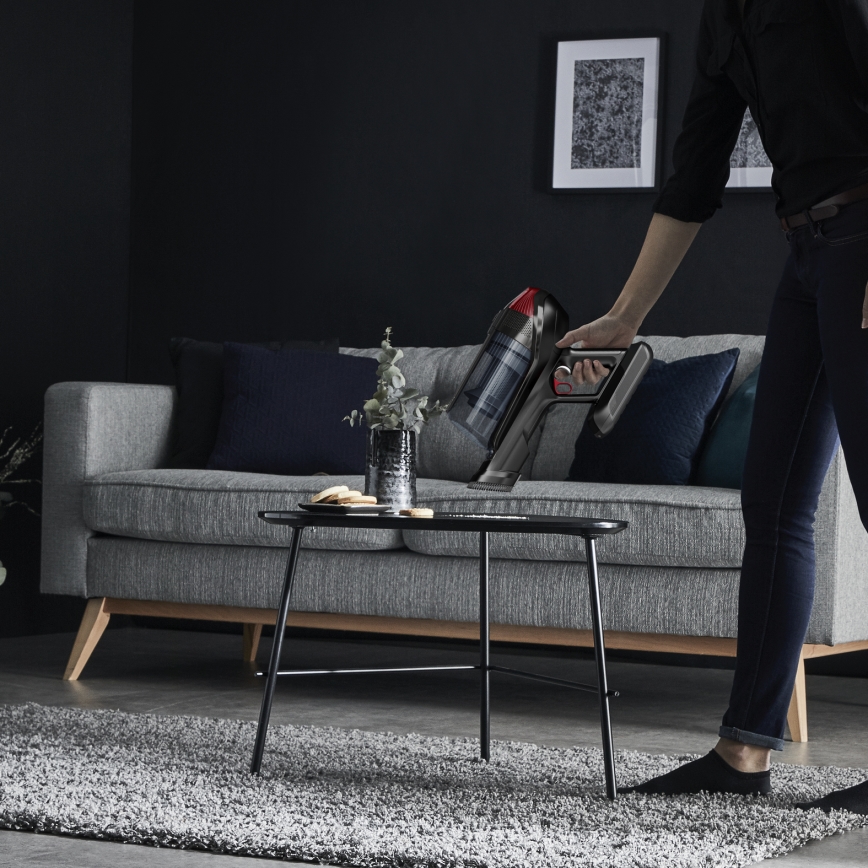 Rowenta - Aspiradora escoba X-FORCE FLEX ANIMAL CARE 320W/25,2V negra 2000 mAh