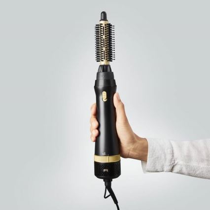 Rowenta - cepillo de aire caliente EXPRESS STYLE 800W/230V negro/dorado