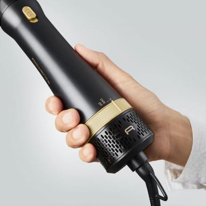 Rowenta - cepillo de aire caliente EXPRESS STYLE 800W/230V negro/dorado
