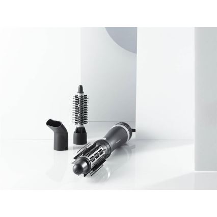 Rowenta - Cepillo de aire caliente EXPRESS STYLE 900W/230V negro/plateado