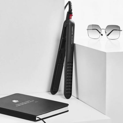 Rowenta - Plancha de pelo KARL LAGERFELD OPTILISS negro