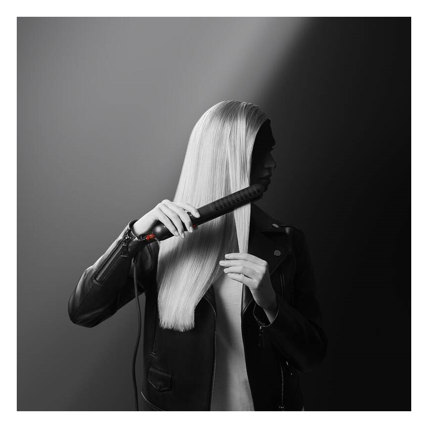 Rowenta - Plancha de pelo KARL LAGERFELD OPTILISS negro