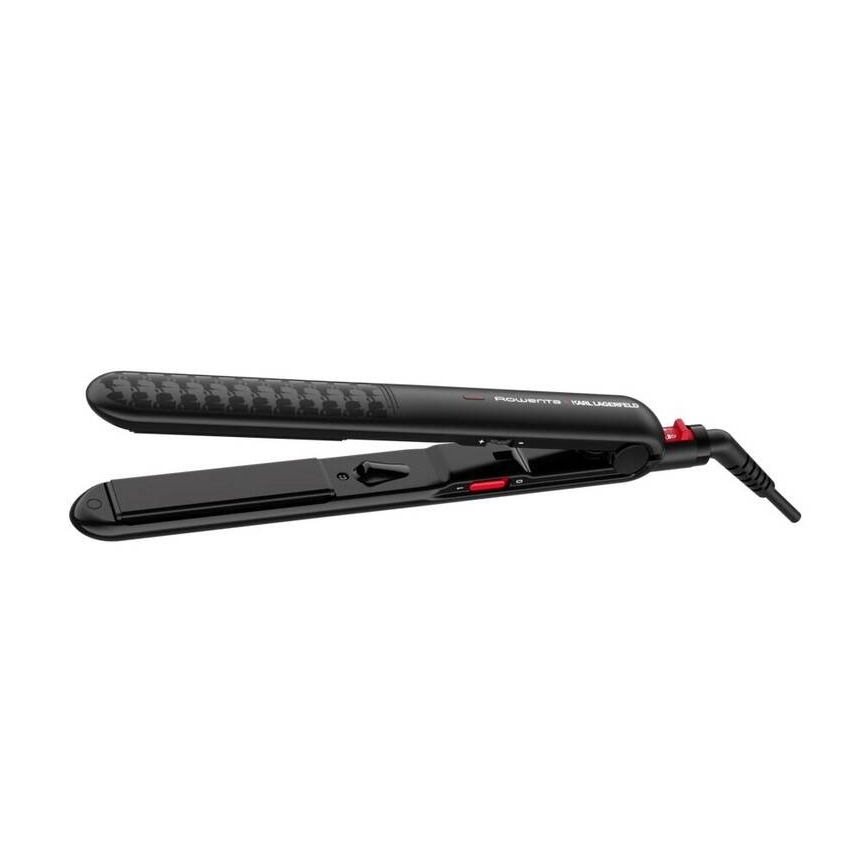 Rowenta - Plancha de pelo KARL LAGERFELD OPTILISS negro