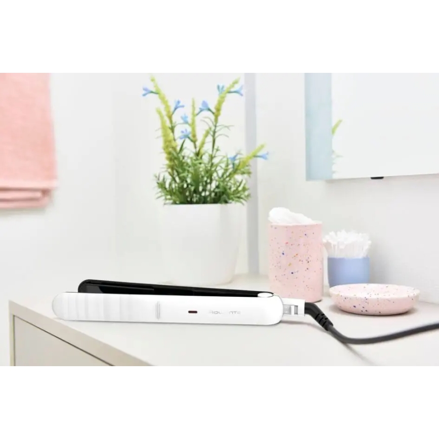 Rowenta - Plancha de pelo OPTILISS blanco