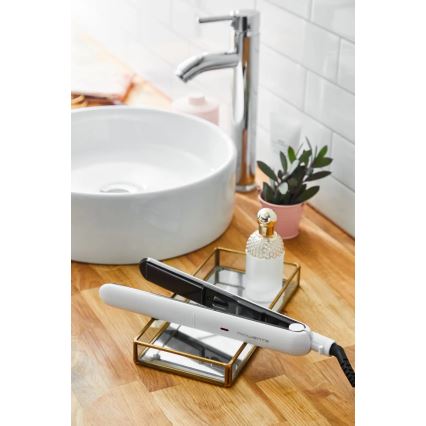 Rowenta - Plancha de pelo OPTILISS blanco