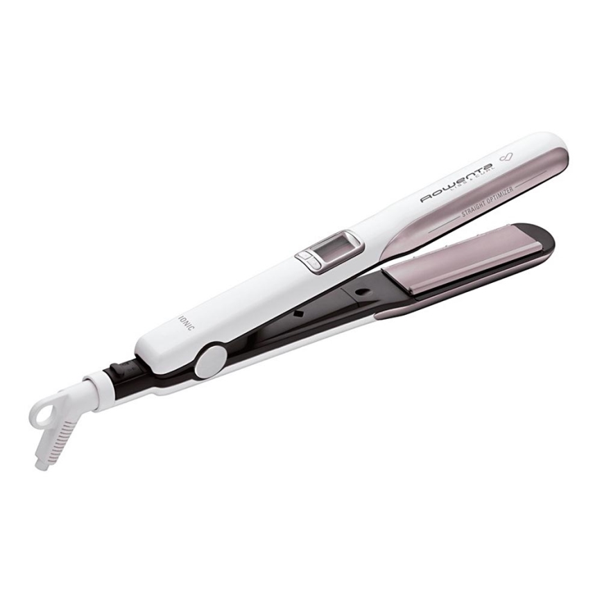 Rowenta - Plancha para el cabello 2 en 1 CUIDADO PREMIUM LISS&CURL