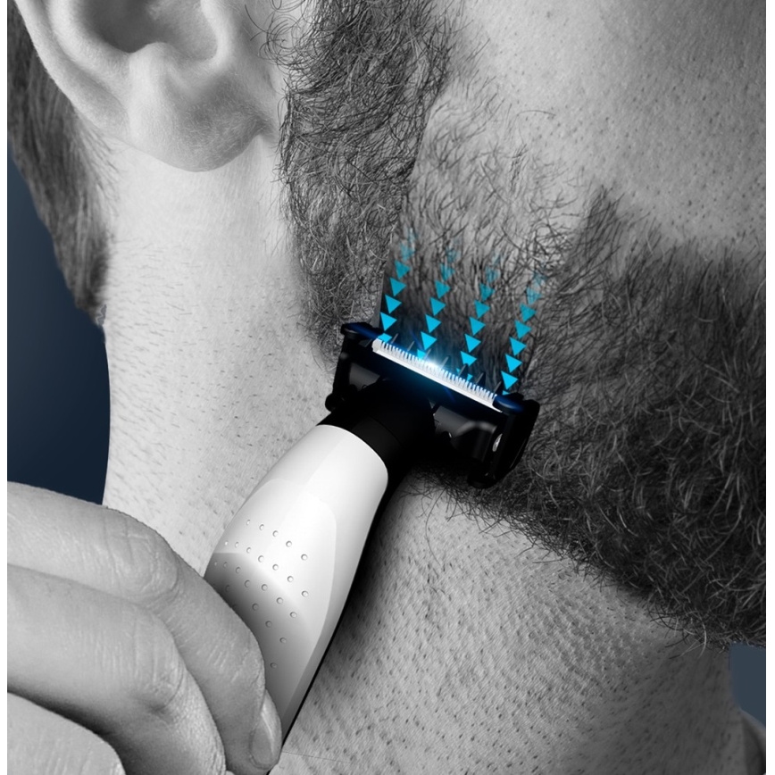 Rowenta - Recortadora de cabello FOREVER SHARP 3 en 1 negra 650 mAh
