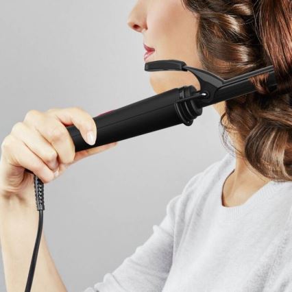 Rowenta - Rizador de pelo CURLING TONG BASIC 25W/230V negro