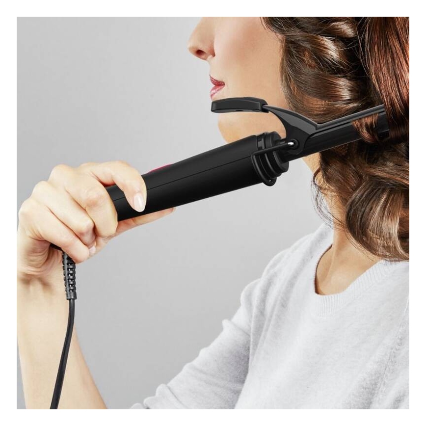 Rowenta - Rizador de pelo CURLING TONG BASIC 25W/230V negro