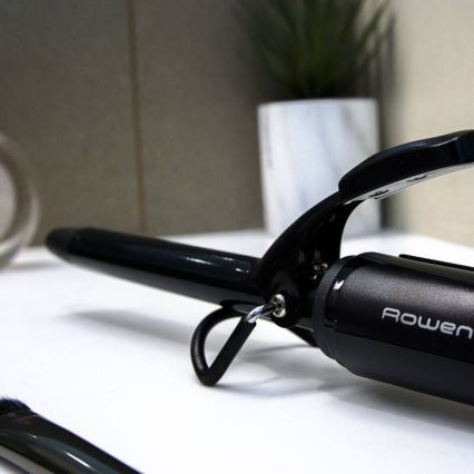 Rowenta - Rizador de pelo CURLING TONG BASIC 25W/230V negro