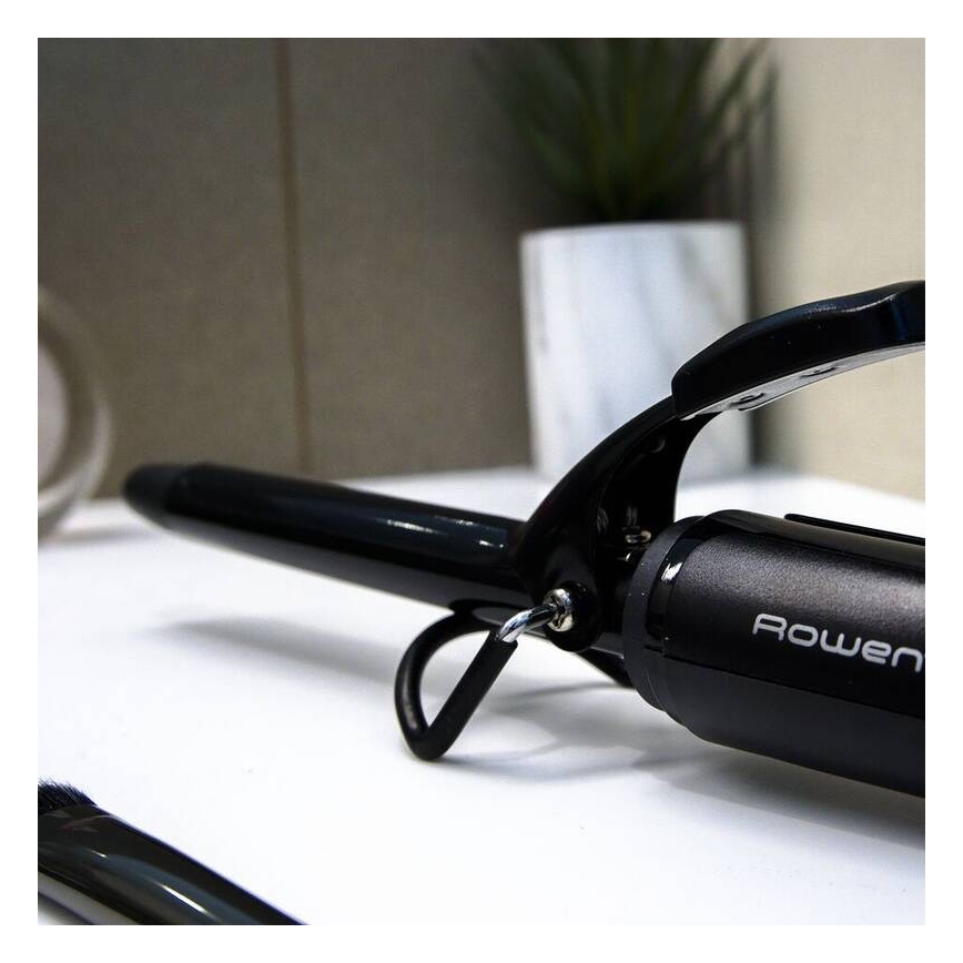 Rowenta - Rizador de pelo CURLING TONG BASIC 25W/230V negro
