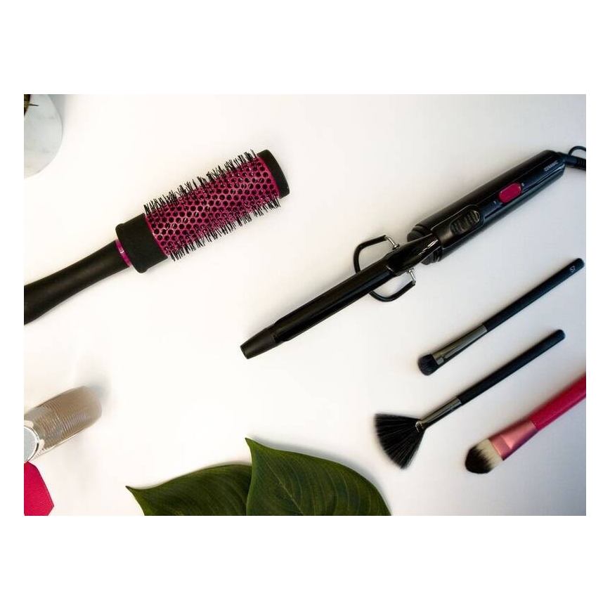 Rowenta - Rizador de pelo CURLING TONG BASIC 25W/230V negro