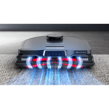 Rowenta - Robot aspirador inteligente con fregona X-PLORER S240+ AI Animal & Allergy Wi-Fi 5200 mAh