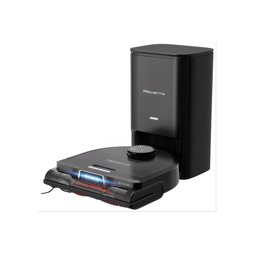 Rowenta - Robot aspirador inteligente con fregona X-PLORER S240+ AI Animal & Allergy Wi-Fi 5200 mAh