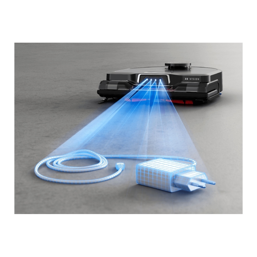 Rowenta - Robot aspirador inteligente con mopa X-PLORER S240+ AI Animal & Allergy Wi-Fi 5200 mAh