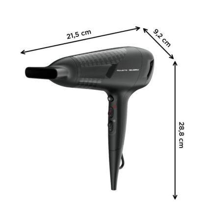 Rowenta - Secador de pelo KARL LAGERFELD STUDIO DRY 2100W/230V negro