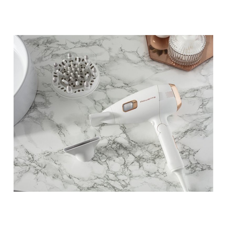 Rowenta - Secador de pelo ULTIMATE EXPERIENCE 2200W/230V blanco