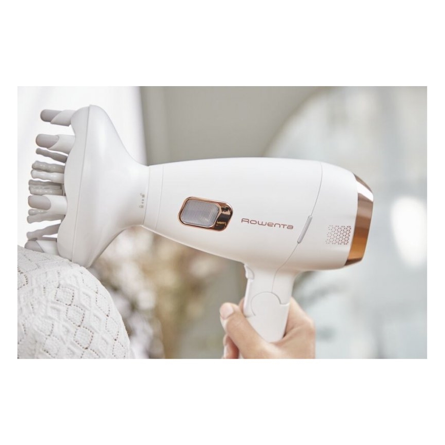 Rowenta - Secador de pelo ULTIMATE EXPERIENCE 2200W/230V blanco