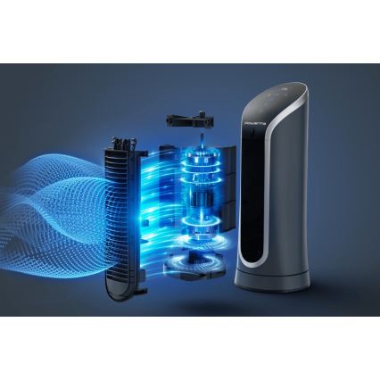 Rowenta - Ventilador de columna EOLE COMPACT 30W/230V negro