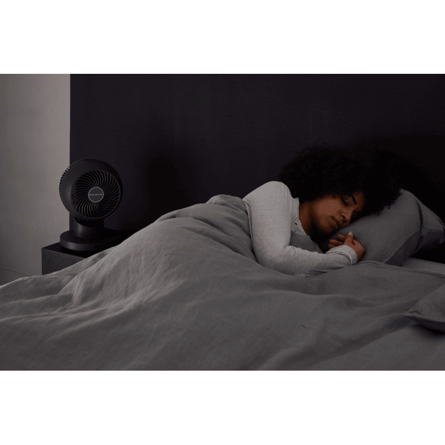 Rowenta - Ventilador de mesa TURBO SWIFT COMPACT 230V azul + mando a distancia