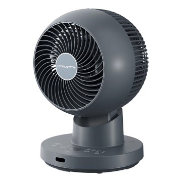 Rowenta - Ventilador de mesa TURBO SWIFT COMPACT 230V azul + control remoto