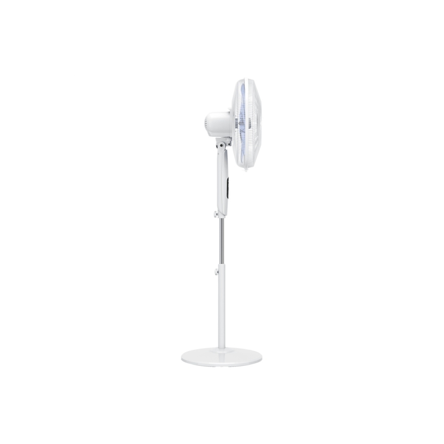 Rowenta - Ventilador de pie TURBO SILENCE 55W/230V 147 cm blanco + mando a distancia