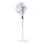 Rowenta - Ventilador de pie TURBO SILENCE 55W/230V 147 cm blanco + mando a distancia
