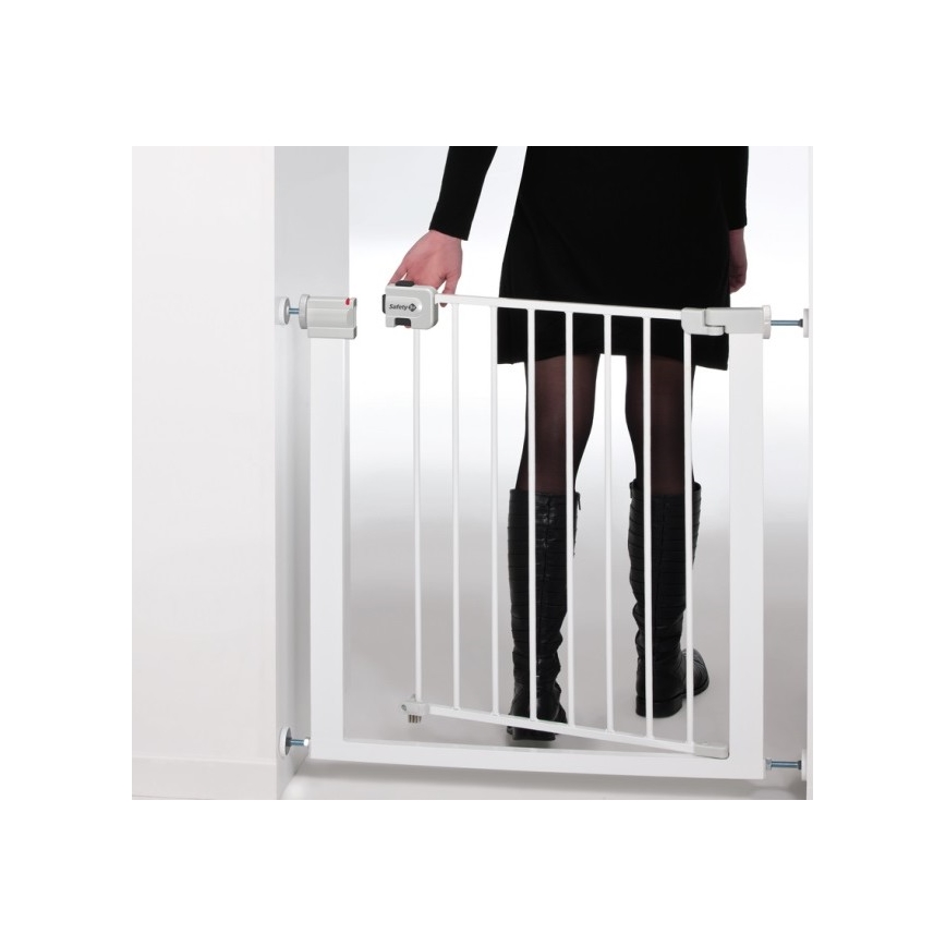 Safety 1st - Barrera de seguridad EASY CLOSE blanco
