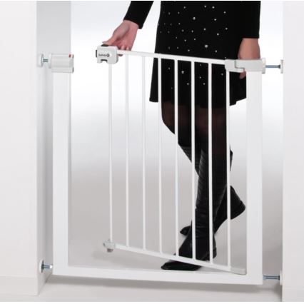 Safety 1st - Barrera de seguridad EASY CLOSE blanco
